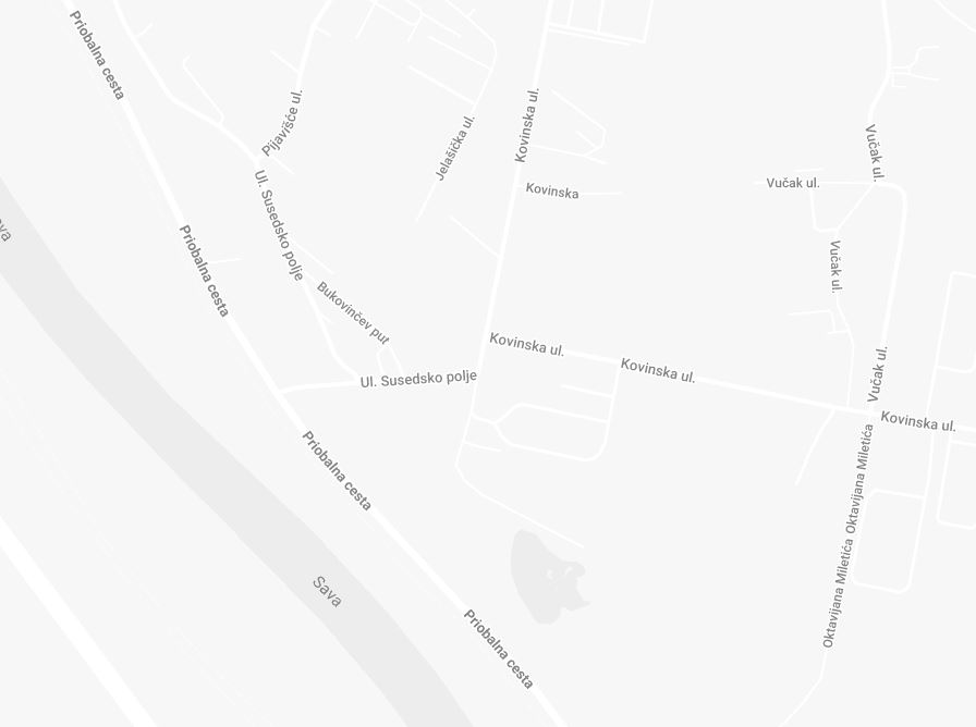 Karta – Kovinska ul. 9, Zagreb